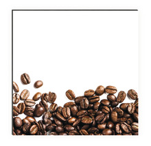 Pânză decorativă cu motiv de boabe de cafea