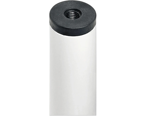 Picior metalic cu filet interior