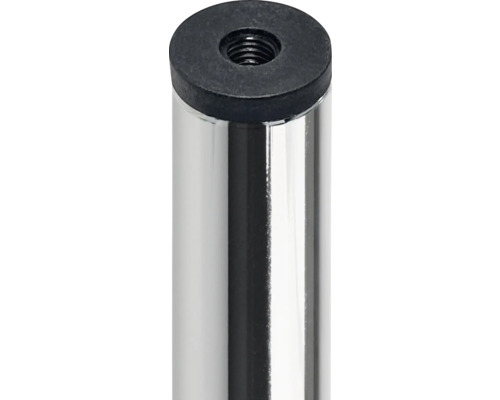 Picior de masă metalic cu filet și picior de cauciuc