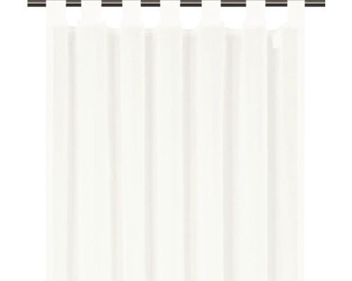 Cortină cu bucle pentru decorarea ferestrelor