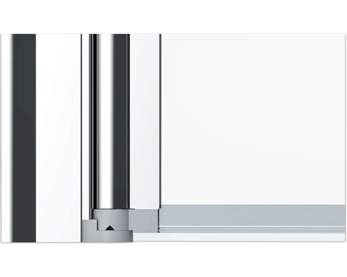 Vizualizare detaliată a profilelor cabinei de duș