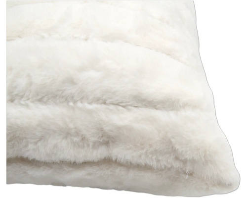 Pernă decorativă din imitație de blană