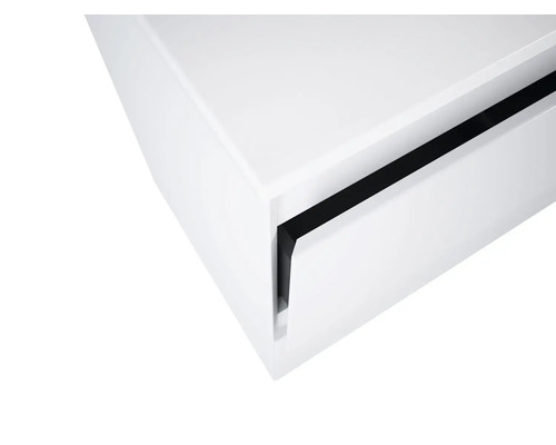 Imagine detaliată a unui sertar alb