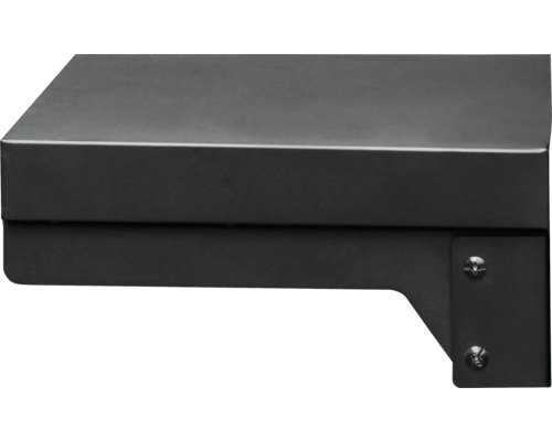 Masă laterală pliabilă Tenneker Zenith 27x54x9 cm negru | HORNBACH