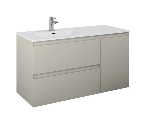 Dulap de lavoar cu două sertare și chiuvetă