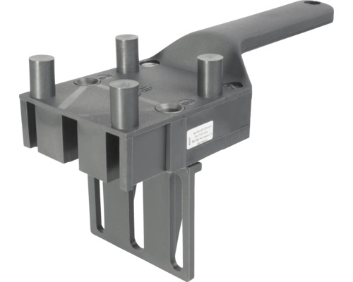 Șablon de găurire pentru dibluri, pentru găuri precise