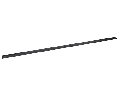 Șină metalică lungă cu găuri de montare