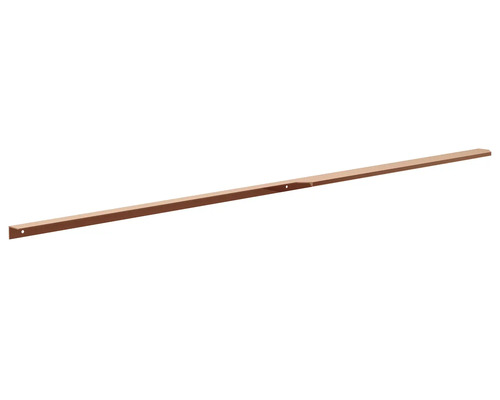 Bara lungă din lemn, cu găuri de găurit pentru montaj