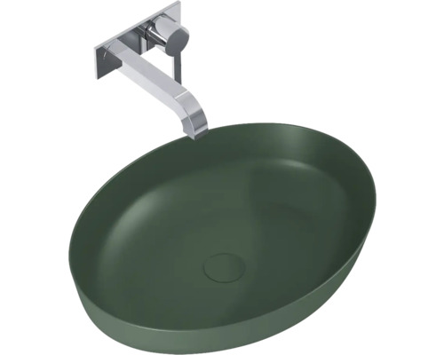 Lavabo oval ceramică cu robinet