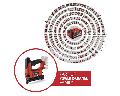 Capsator electric Einhell și afișarea tuturor dispozitivelor din familia Power X-Change