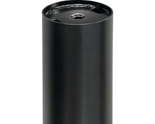 Țeavă verticală neagră cu orificiu de montare