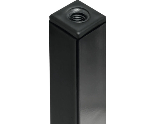 Picior de masă negru cu filet