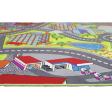 Covor de joacă cu motiv urban și design stradal