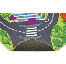 Covor de joacă cu model de străzi și clădiri