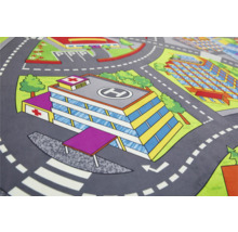 Covor de joacă cu motiv urban și străzi