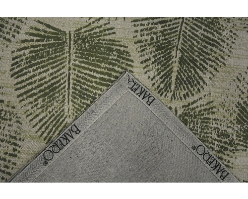 Covor cu model floral și logo Bakiro