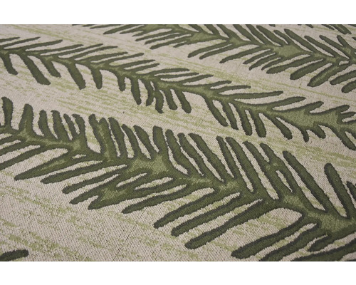 Prim-plan al unei țesături cu motiv vegetal