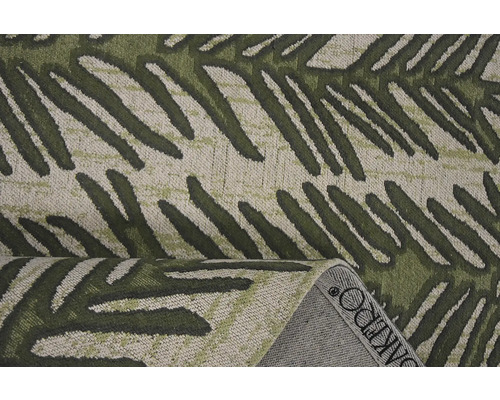 Covor cu model cu motiv de frunze