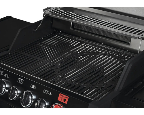 Grătar cu grătar de grătar și grătar de încălzire