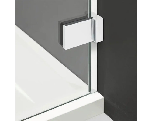 Detalii cabină de duș cu feronerie