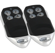 Două telecomenzi pentru sisteme de acționare a porților