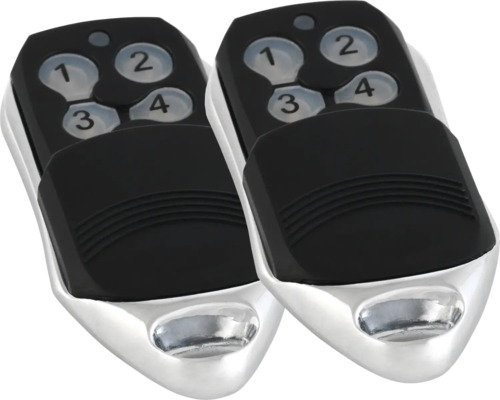 Două telecomenzi pentru sisteme de acționare a porților