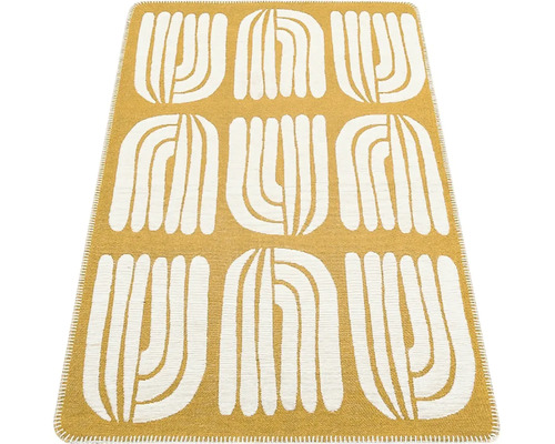 Covor dreptunghiular cu model abstract