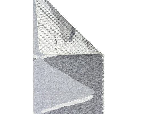 Imagine detaliată cu un covor gri cu spate antiderapant