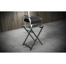 Cuptor de pizza cu extracție pe un suport pliabil