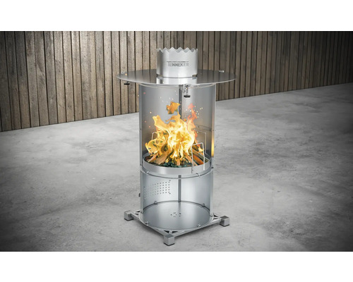 Încălzitor de terasă TENNEKER cu foc