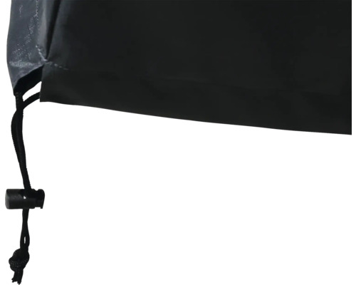 Detaliu al unei huse cu șnur