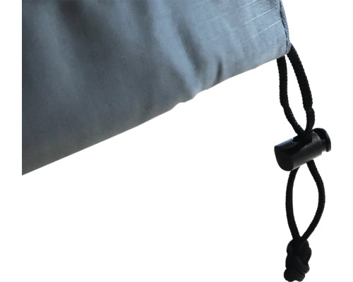 Husa cu șnur, vedere detaliată