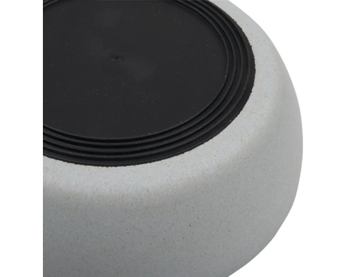 Partea inferioară a unui vas rotund pentru plante