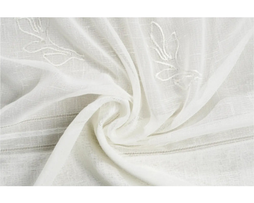 Material pentru perdele cu motiv vegetal