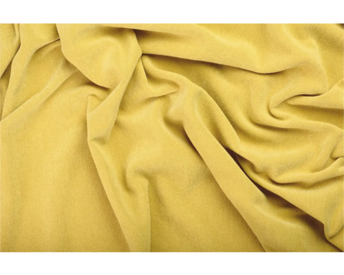 Țesătură galbenă pentru tapițerie cu pliuri
