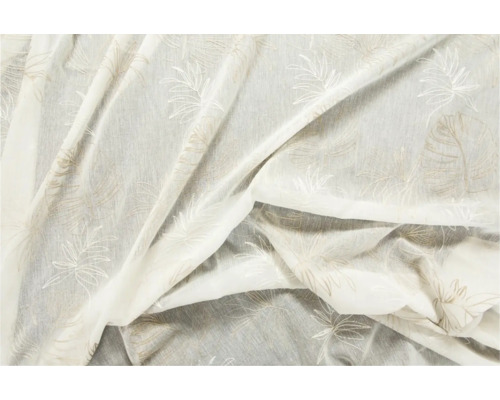 Material pentru perdele cu model de frunze