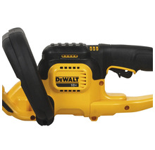 Logo DeWalt pe o foarfecă de gard viu de 18 volți
