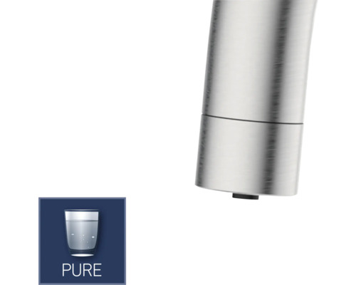 Detalii robinet și simbol PURE