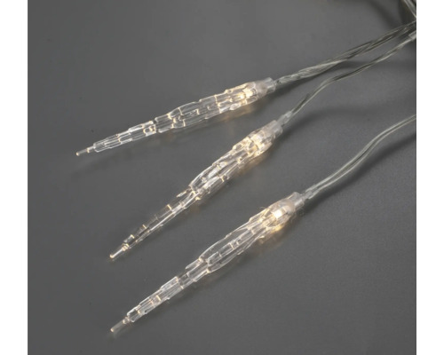 Ghirlandă luminoasă cu țurțuri pentru interior și exterior