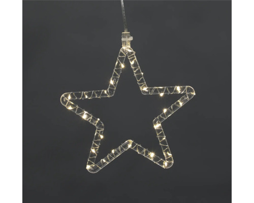 Decorațiune LED în formă de stea pentru interior