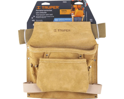 Husă de scule cu curea Truper cu zece compartimente
