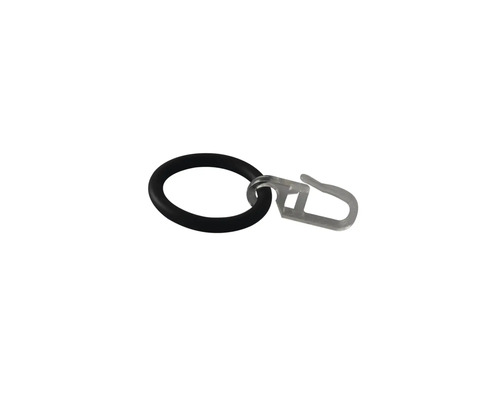 Inel de cauciuc cu clips metalic
