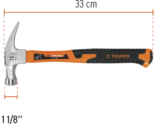 Ciocan, lungime 33 cm, cu cap de 16 uncii