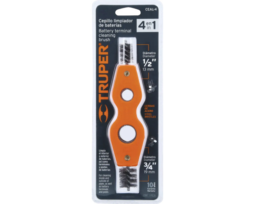 Perie de curățare a bornelor bateriei de la Truper