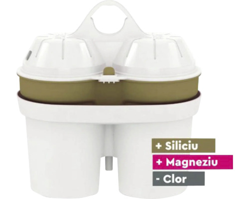 Filtru de apă cu siliciu și magneziu, reduce clorul