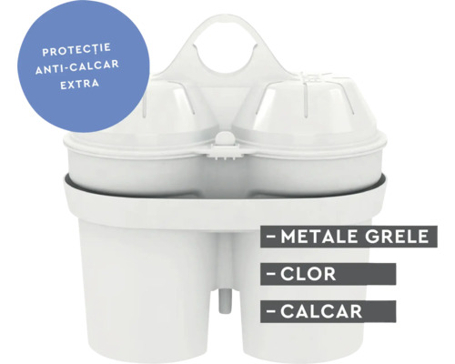 Filtru de apă pentru reducerea metalelor grele, clorului și a calcarului