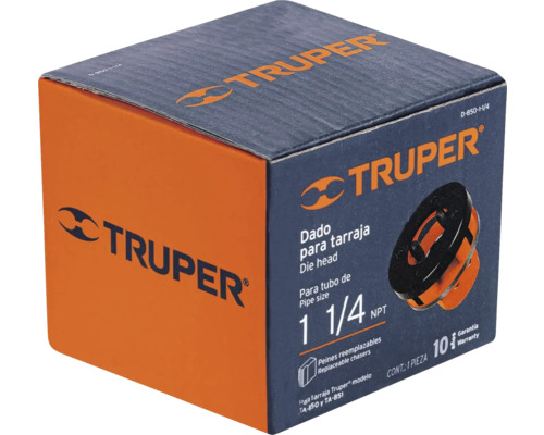 Ambalaj pentru filieră Truper cu dimensiunea 1 1/4 NPT