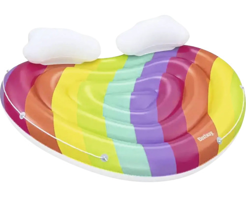 Insulă gonflabilă curcubeu cu perne nori de la Bestway