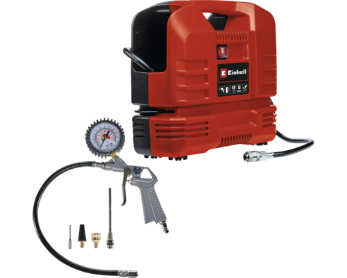 Compresor Einhell cu accesorii pneumatice