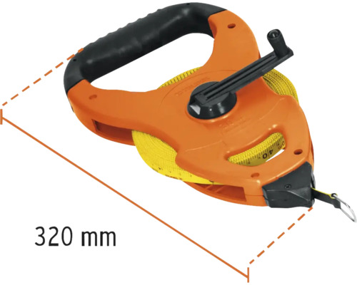 Ruletă cu mâner și lungime de 320 mm